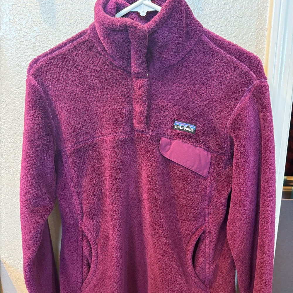 Patagonia Deep Purple Snap-T Fleece